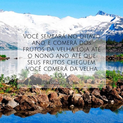 Levítico 25:22 Versículo Bíblico Explicado