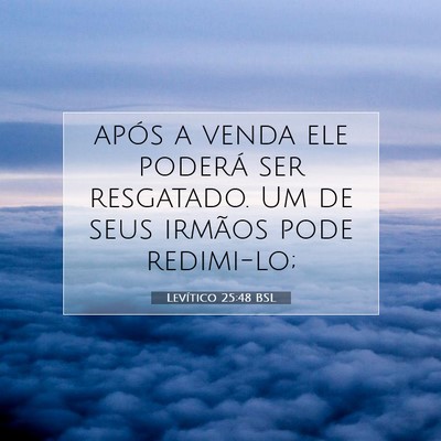 Levítico 25:48 Versículo Bíblico Explicado
