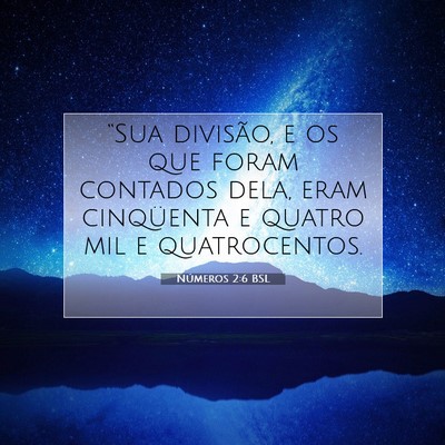 Números 2:6 Versículo Bíblico Explicado