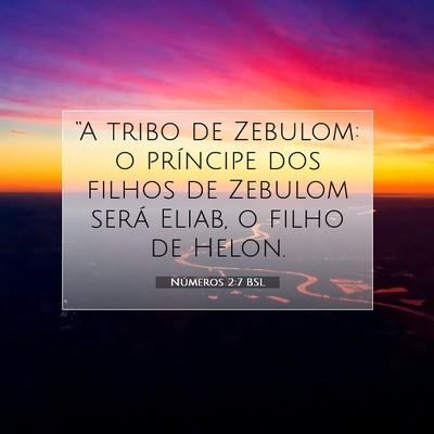 Números 2:7 Versículo Bíblico Explicado