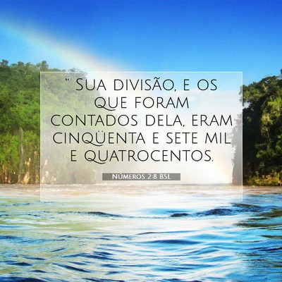 Números 2:8 Versículo Bíblico Explicado