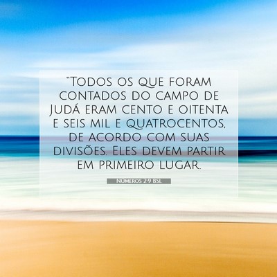 Números 2:9 Versículo Bíblico Explicado
