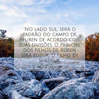 Números 2:10 Versículo Bíblico Explicado
