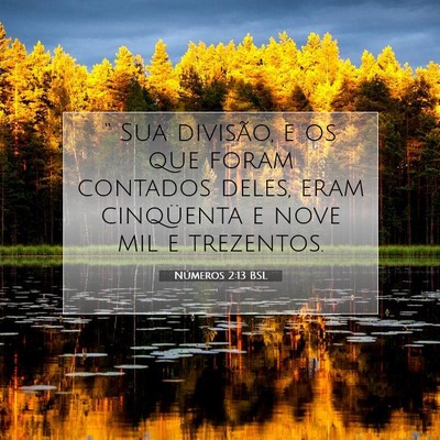 Números 2:13 Versículo Bíblico Explicado