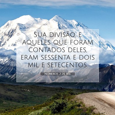 Números 2:26 Versículo Bíblico Explicado