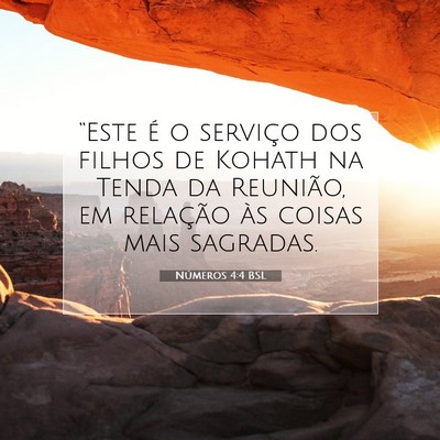 Números 4:4 Versículo Bíblico Explicado