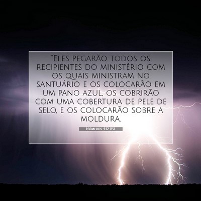 Números 4:12 Versículo Bíblico Explicado