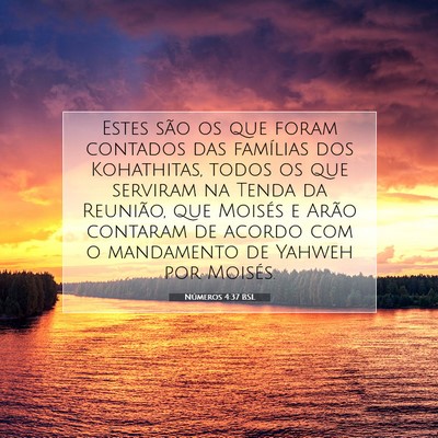 Números 4:37 Versículo Bíblico Explicado