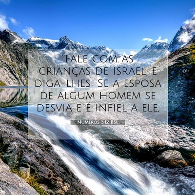 Números 5:12 Versículo Bíblico Explicado
