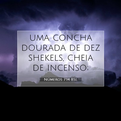 Números 7:14 Versículo Bíblico Explicado