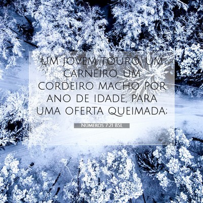 Números 7:21 Versículo Bíblico Explicado