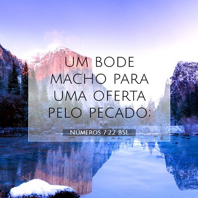 Números 7:22 Versículo Bíblico Explicado