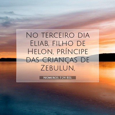 Números 7:24 Versículo Bíblico Explicado