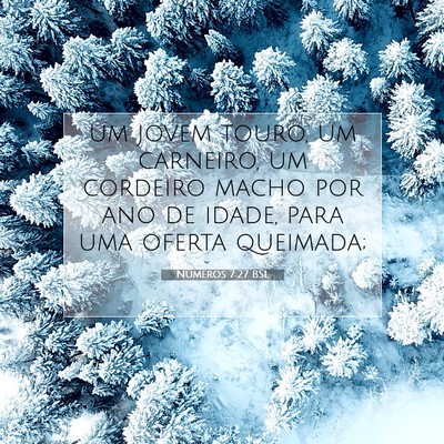 Números 7:27 Versículo Bíblico Explicado