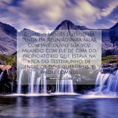 Números 7:89 Versículo Bíblico Explicado