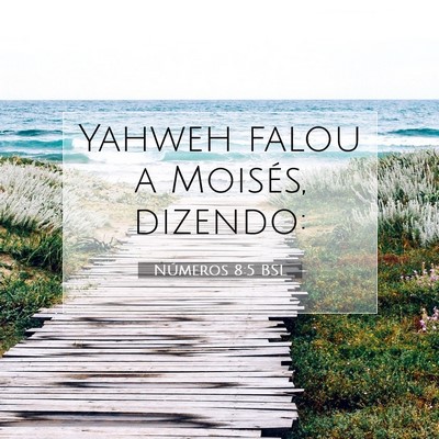 Números 8:5 Versículo Bíblico Explicado