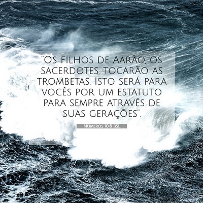 Números 10:8 Versículo Bíblico Explicado