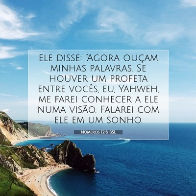 Números 12:6 BSL Imagem do Versículo Bíblico