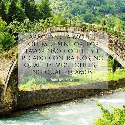 Números 12:11 Versículo Bíblico Explicado