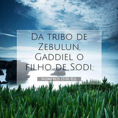Números 13:10 Versículo Bíblico Explicado