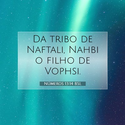 Números 13:14 Versículo Bíblico Explicado
