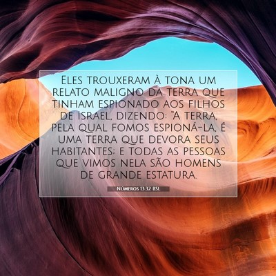 Números 13:32 Versículo Bíblico Explicado