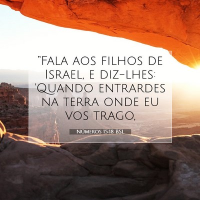 Números 15:18 Versículo Bíblico Explicado