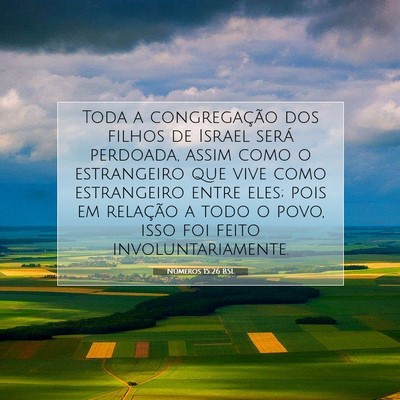 Números 15:26 Versículo Bíblico Explicado