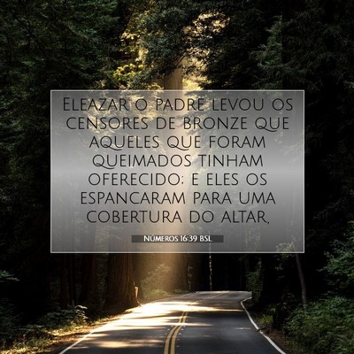 Números 16:39 Versículo Bíblico Explicado