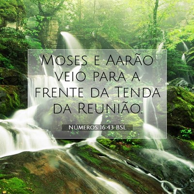 Números 16:43 Versículo Bíblico Explicado