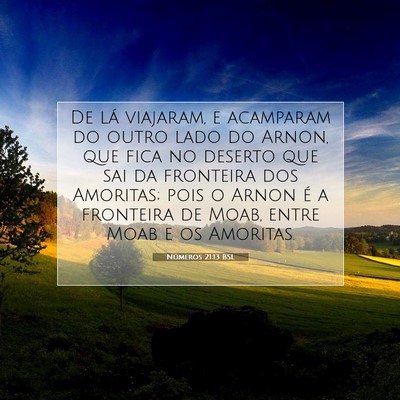 Números 21:13 Versículo Bíblico Explicado