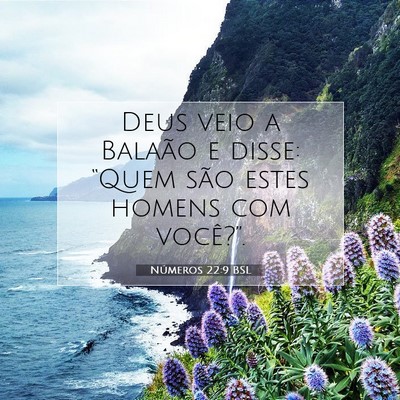 Números 22:9 Versículo Bíblico Explicado