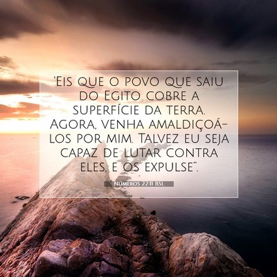 Números 22:11 Versículo Bíblico Explicado