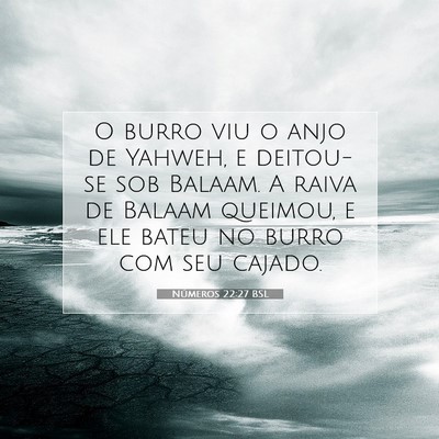Números 22:27 Versículo Bíblico Explicado