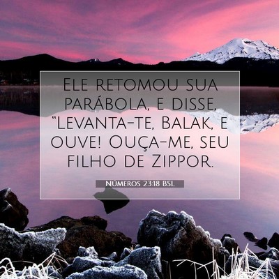 Números 23:18 Versículo Bíblico Explicado