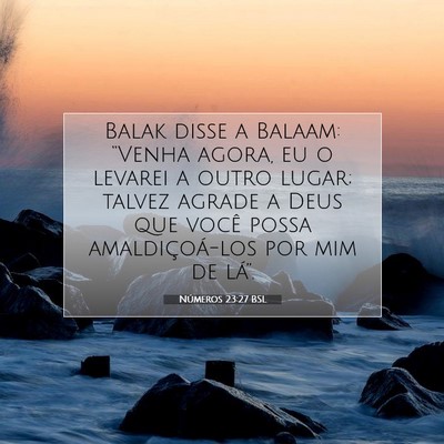 Números 23:27 Versículo Bíblico Explicado