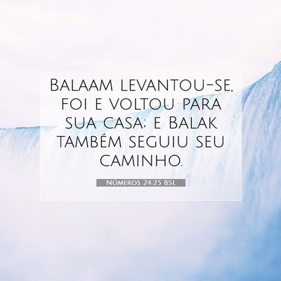 Números 24:25 Versículo Bíblico Explicado