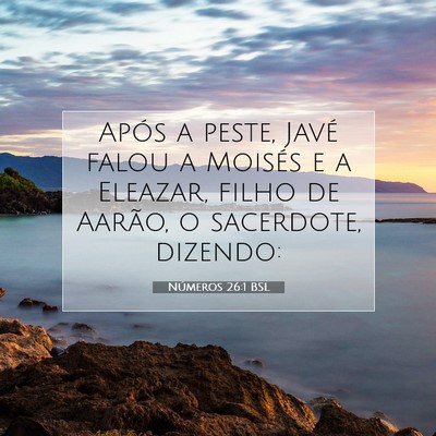 Números 26:1 Versículo Bíblico Explicado