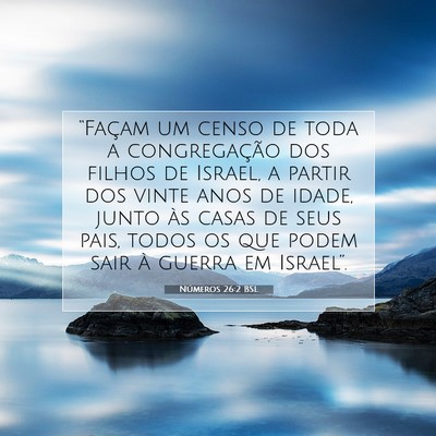 Números 26:2 Versículo Bíblico Explicado