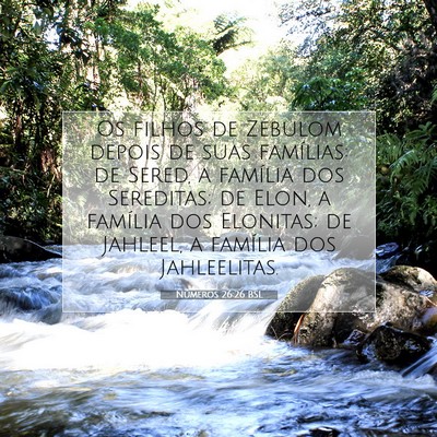 Números 26:26 Versículo Bíblico Explicado