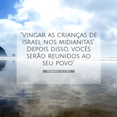Números 31:2 Versículo Bíblico Explicado