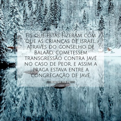 Números 31:16 Versículo Bíblico Explicado
