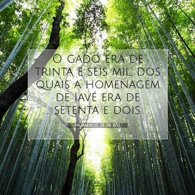 Números 31:38 Versículo Bíblico Explicado