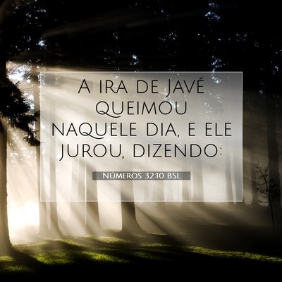 Números 32:10 Versículo Bíblico Explicado