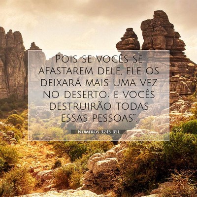 Números 32:15 Versículo Bíblico Explicado