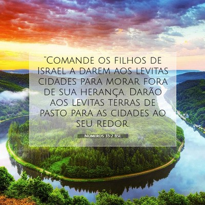Números 35:2 Versículo Bíblico Explicado