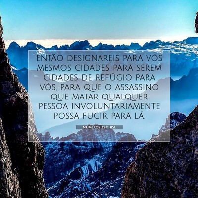 Números 35:11 Versículo Bíblico Explicado