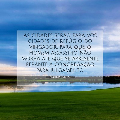 Números 35:12 Versículo Bíblico Explicado