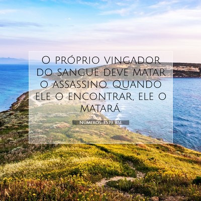 Números 35:19 Versículo Bíblico Explicado