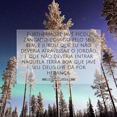 Deuteronômio 4:21 Versículo Bíblico Explicado